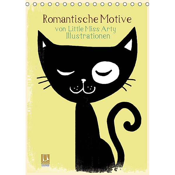 Romantische Motive von Little Miss Arty - Illustrationen (Tischkalender 2019 DIN A5 hoch), Little Miss Arty - Illustrationen/ Juliane Mertens-Eckhardt