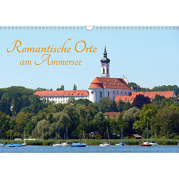 Romantische Orte am Ammersee (Wandkalender 2020 DIN A3 quer), Klaus-Peter Huschka