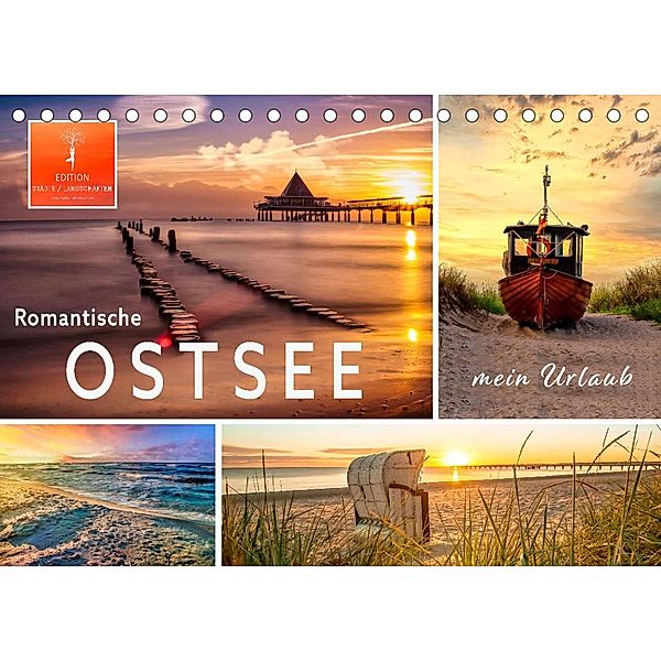 Romantische Ostsee - mein Urlaub (Tischkalender 2023 DIN A5 quer), Peter Roder