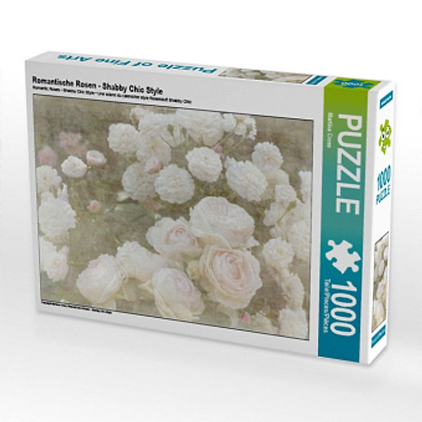 Romantische Rosen - Shabby Chic Style (Puzzle), Martina Cross