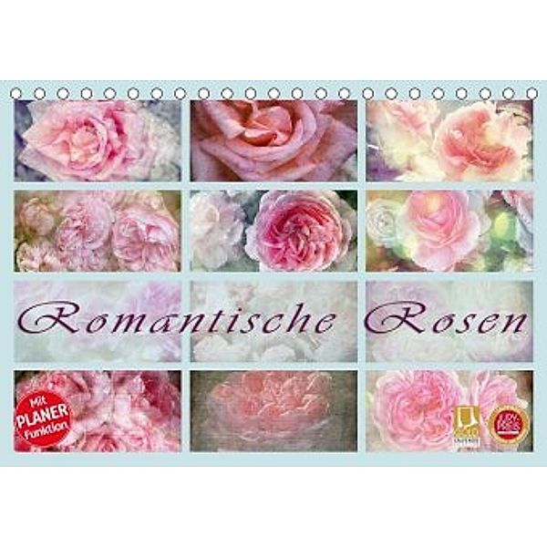 Romantische Rosen (Tischkalender 2020 DIN A5 quer), Martina Cross