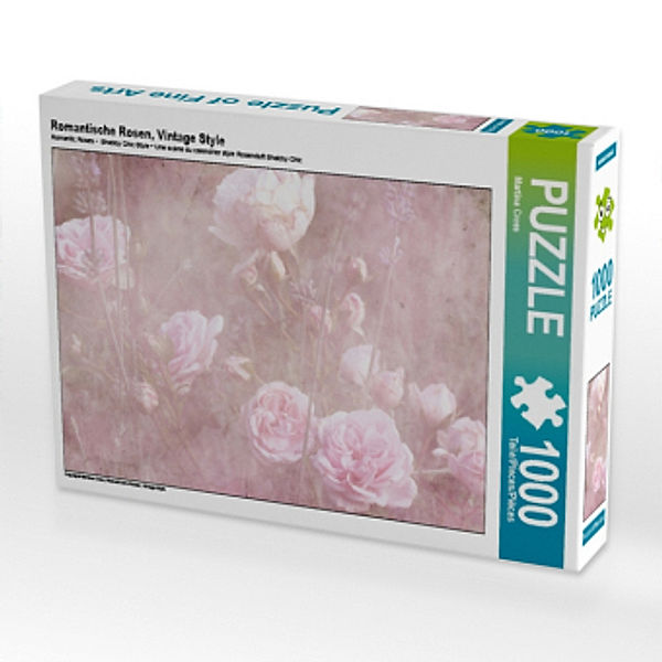 Romantische Rosen, Vintage Style (Puzzle), Martina Cross