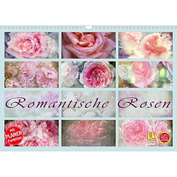 Romantische Rosen (Wandkalender 2022 DIN A3 quer), Martina Cross