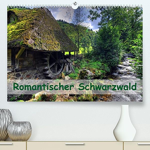 Romantischer Schwarzwald (Premium, hochwertiger DIN A2 Wandkalender 2023, Kunstdruck in Hochglanz), Ingo Laue