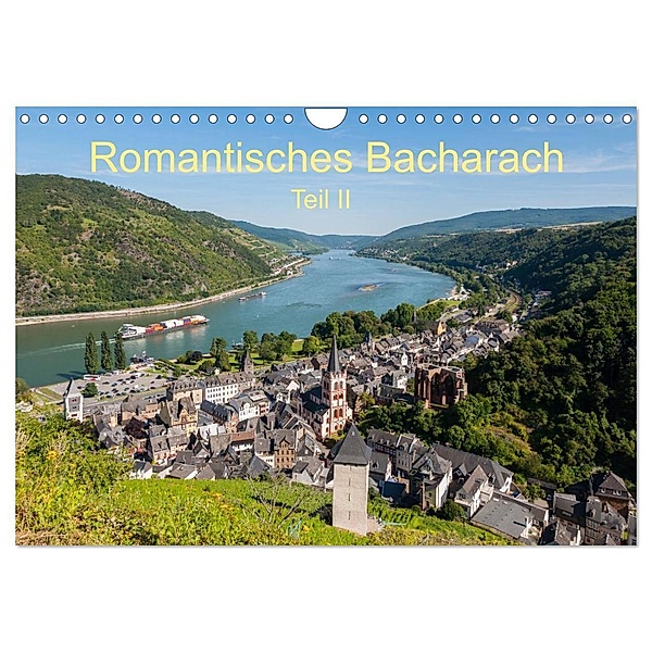 Romantisches Bacharach - Teil II (Wandkalender 2024 DIN A4 quer), CALVENDO Monatskalender, Erhard Hess