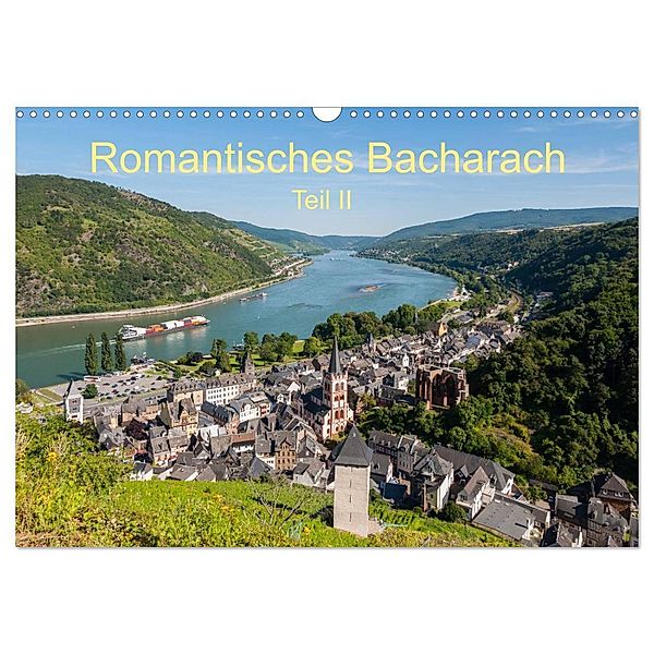 Romantisches Bacharach - Teil II (Wandkalender 2024 DIN A3 quer), CALVENDO Monatskalender, Erhard Hess