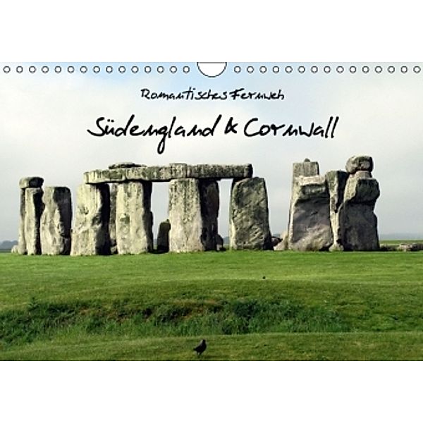 Romantisches Fernweh - Südengland & Cornwall 2015 (Wandkalender 2015 DIN A4 quer)