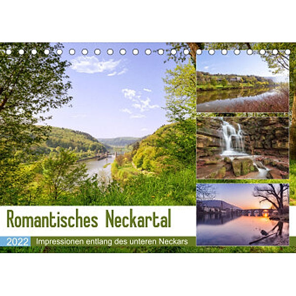 Romantisches Neckartal (Tischkalender 2022 DIN A5 quer), Axel Matthies