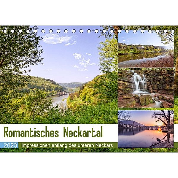 Romantisches Neckartal (Tischkalender 2023 DIN A5 quer), Axel Matthies