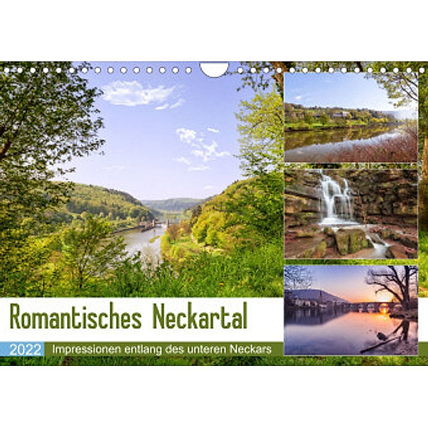 Romantisches Neckartal (Wandkalender 2022 DIN A4 quer), Axel Matthies