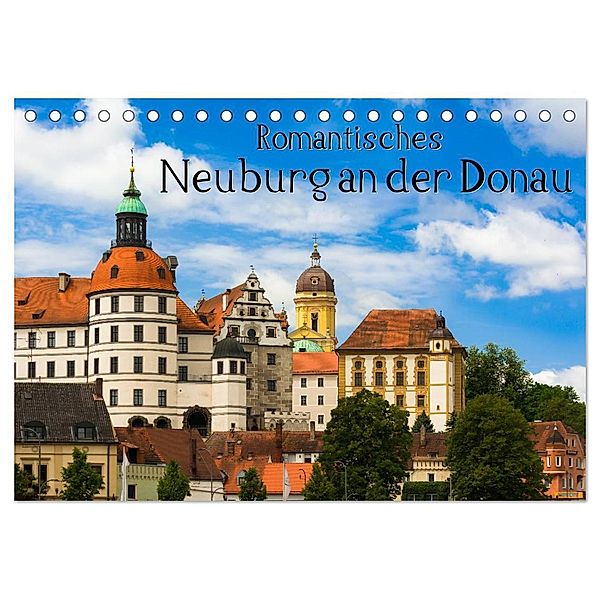 Romantisches Neuburg an der Donau (Tischkalender 2024 DIN A5 quer), CALVENDO Monatskalender, Marcel Wenk