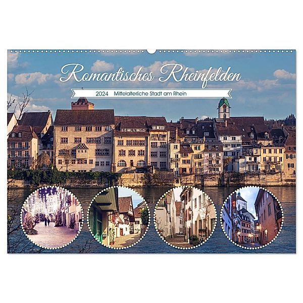 Romantisches Rheinfelden (Wandkalender 2024 DIN A2 quer), CALVENDO Monatskalender, Drachenkind-Fotografie