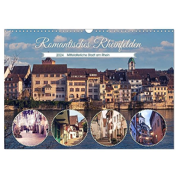 Romantisches Rheinfelden (Wandkalender 2024 DIN A3 quer), CALVENDO Monatskalender, Drachenkind-Fotografie