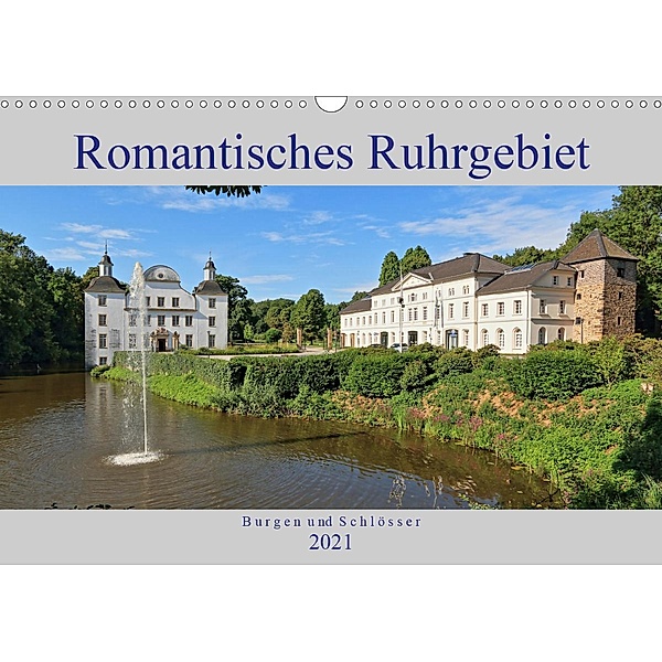 Romantisches Ruhrgebiet - Burgen und Schlösser (Wandkalender 2021 DIN A3 quer), Michael Jäger, mitifoto