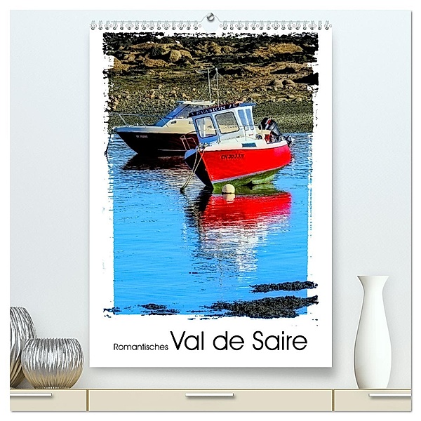 Romantisches Val de Saire (hochwertiger Premium Wandkalender 2025 DIN A2 hoch), Kunstdruck in Hochglanz, Calvendo, Gabi Hampe