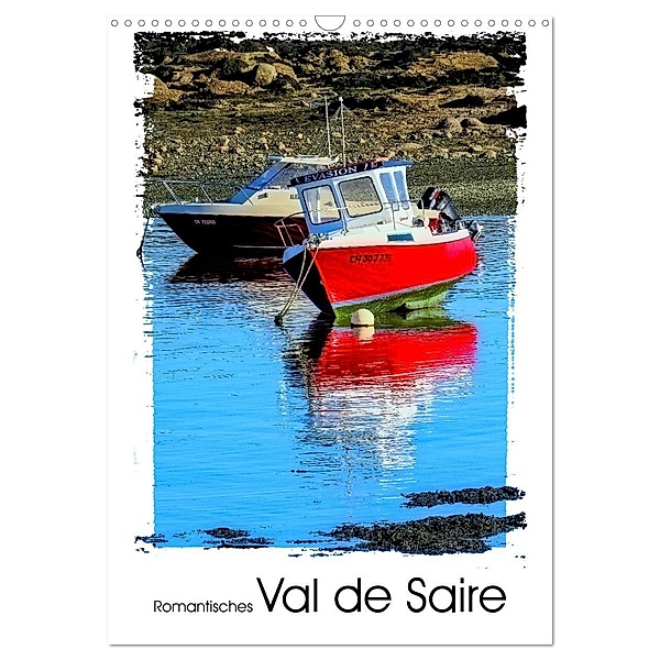 Romantisches Val de Saire (Wandkalender 2025 DIN A3 hoch), CALVENDO Monatskalender, Calvendo, Gabi Hampe