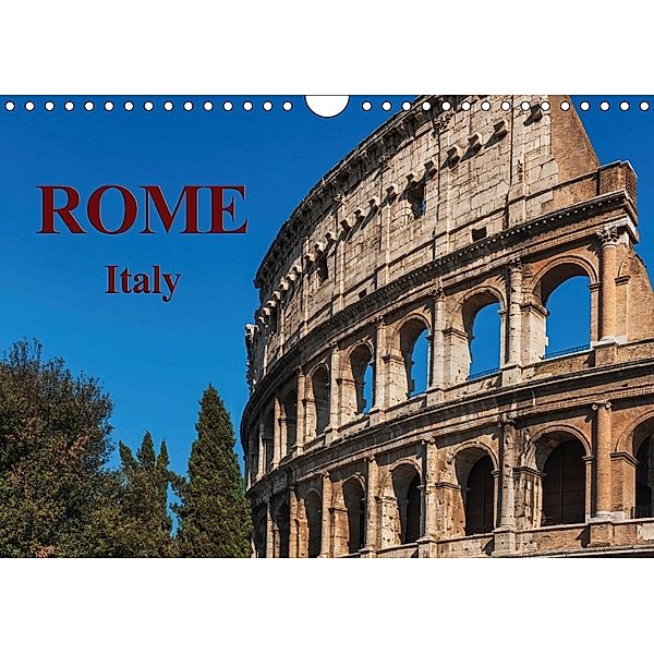 Rome Italy / UK-Version / Birthday Calendar (Wall Calendar 2018 DIN A4 Landscape), Gunter Kirsch