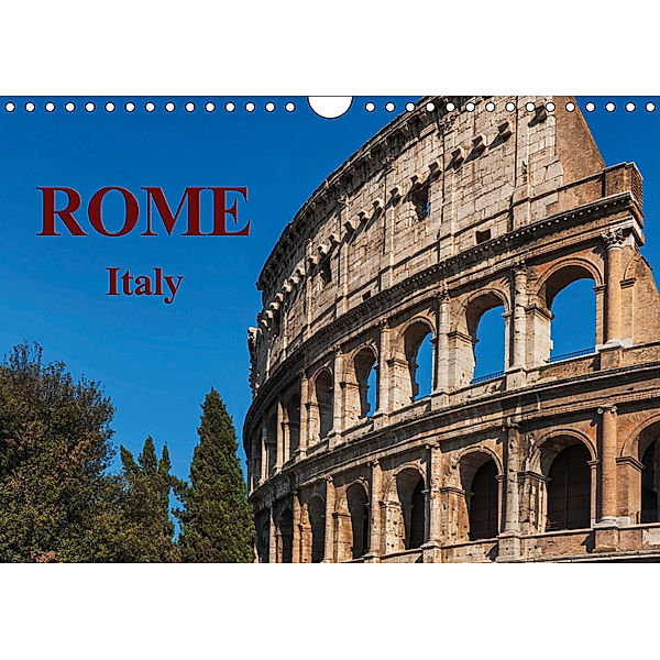 Rome Italy / UK-Version / Birthday Calendar (Wall Calendar 2019 DIN A4 Landscape), Gunter Kirsch