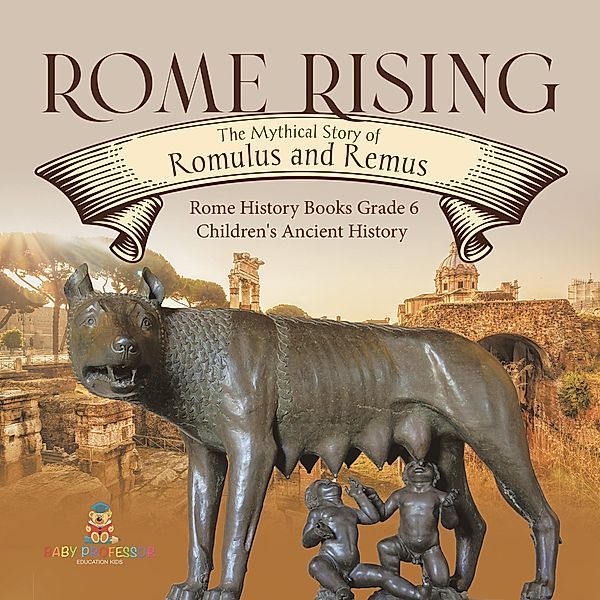 Rome Rising : The Mythical Story of Romulus and Remus | Rome History Books Grade 6 | Children's Ancient History / Baby Professor, Baby