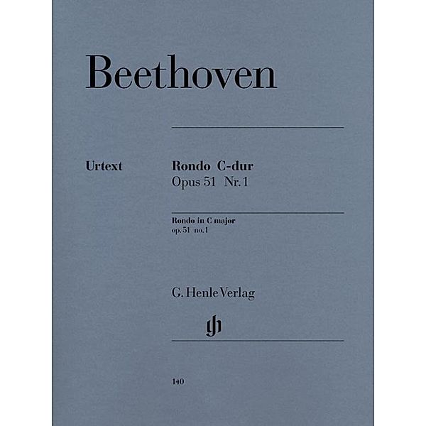 Rondo C-Dur op.51,1, Klavier, Ludwig van - Rondo C-dur op. 51 Nr. 1 Beethoven