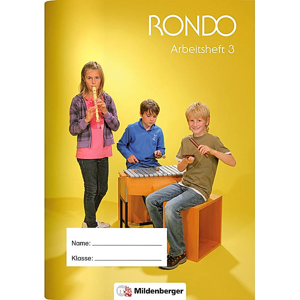 RONDO - Das Liederbuch für die Grundschule / RONDO - Das Liederbuch für die Grundschule - 3. Schuljahr, Arbeitsheft, Wolfgang Junge