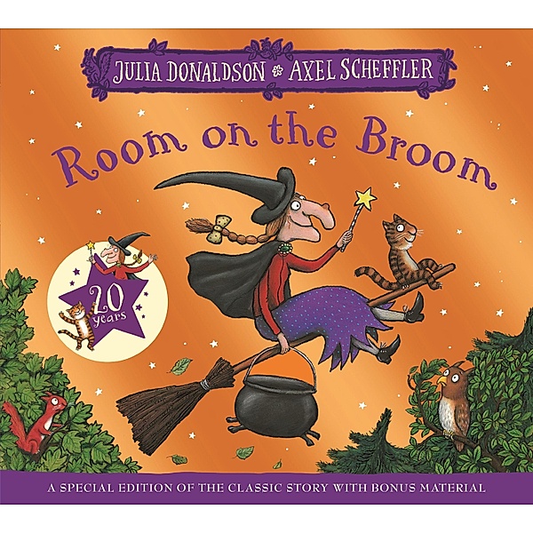 Room on the Broom 20th Anniversary Edition, Julia Donaldson
