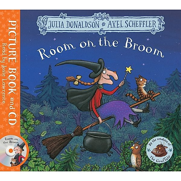 Room on the Broom, m.  Audio-CD, m.  Buch, 2 Teile, Julia Donaldson