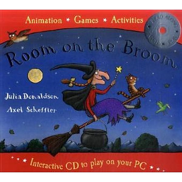 Room on the Broom, w. CD-ROM, Julia Donaldson, Axel Scheffler