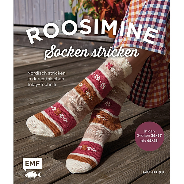 Roosimine-Socken stricken, Sarah Prieur