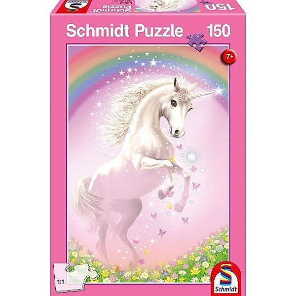 SCHMIDT SPIELE Rosa Einhorn (Kinderpuzzle)