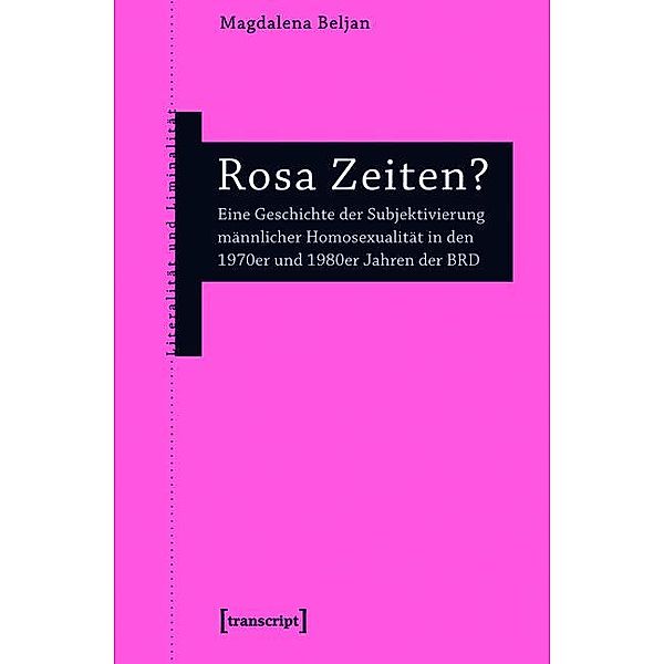 Rosa Zeiten? / Literalität und Liminalität Bd.21, Magdalena Beljan
