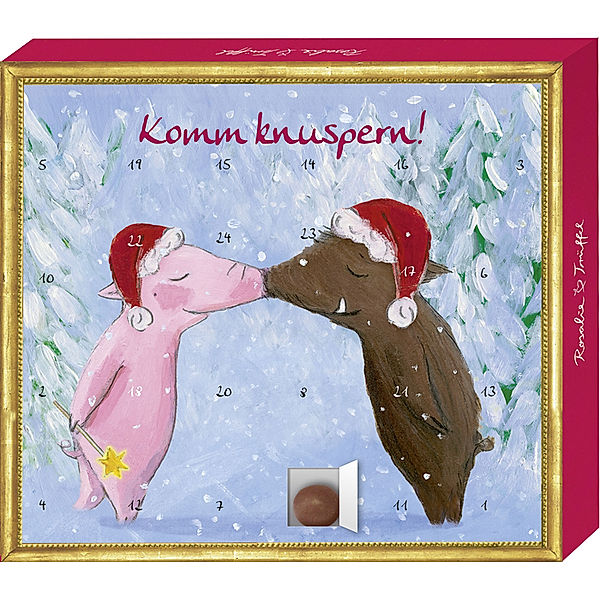 Rosalie & Trüffel - Komm knuspern! Schoko-Knusperkugel-Adventskalender, Katja Reider