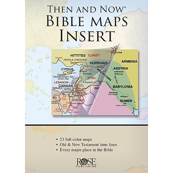 Rose Bible Map Insert, Rose Publishing