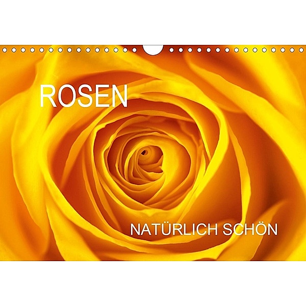 Rosen natürlich schön (Wandkalender 2021 DIN A4 quer), Anette/Thomas Jäger