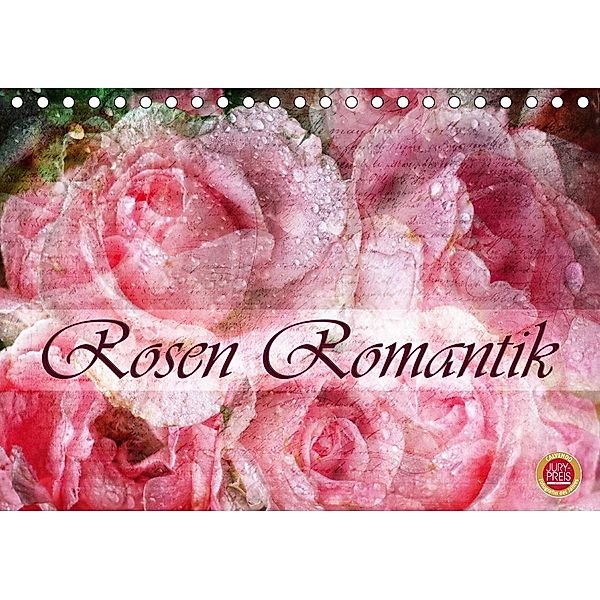 Rosen RomantikAT-Version (Tischkalender 2021 DIN A5 quer), Martina Cross
