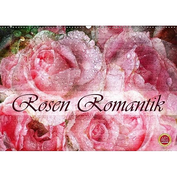 Rosen RomantikAT-Version (Wandkalender 2017 DIN A2 quer), Martina Cross