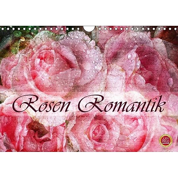 Rosen RomantikAT-Version (Wandkalender 2017 DIN A4 quer), Martina Cross