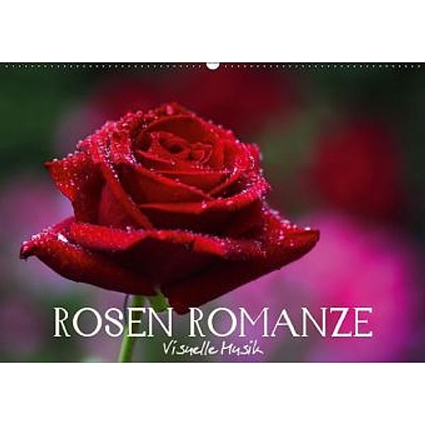 Rosen Romanze - Visuelle Musik (Wandkalender 2015 DIN A2 quer), Vronja Photon