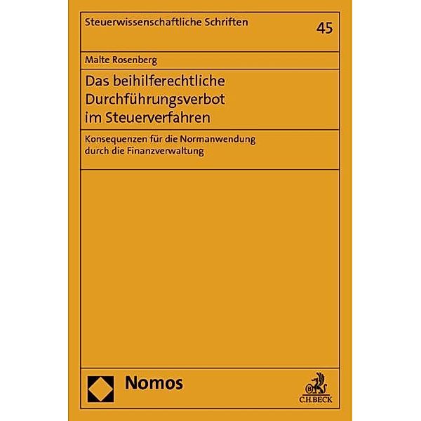 Rosenberg, M: Beihilferechtliche Durchführungsverbot, Malte Rosenberg