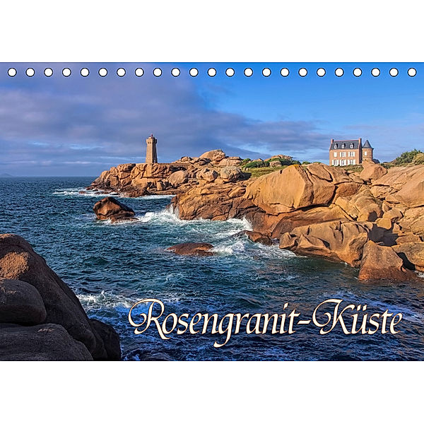 Rosengranit-Küste (Tischkalender 2019 DIN A5 quer), LianeM
