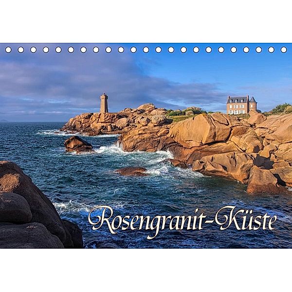 Rosengranit-Küste (Tischkalender 2020 DIN A5 quer)