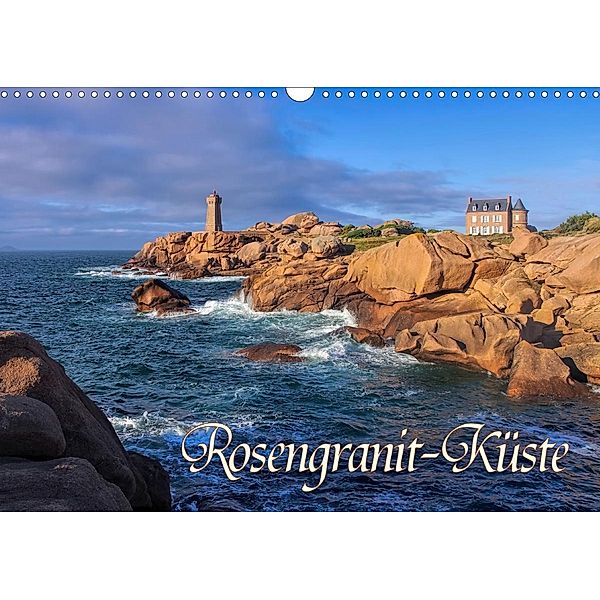 Rosengranit-Küste (Wandkalender 2021 DIN A3 quer), LianeM
