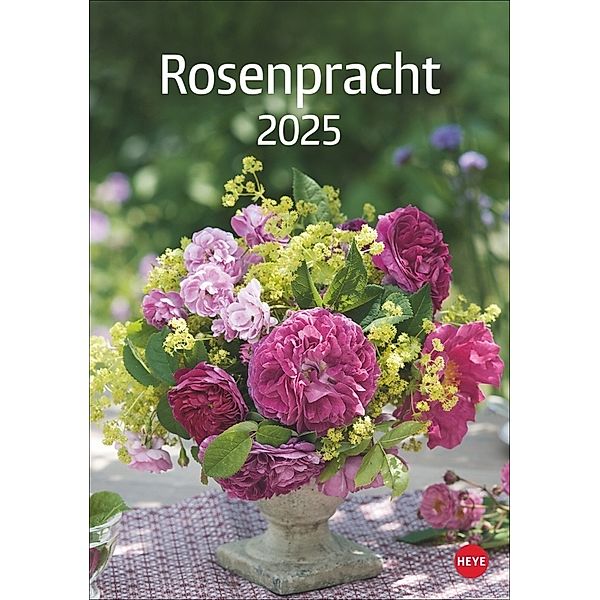 Rosenpracht Kalender 2025