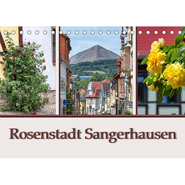 Rosenstadt Sangerhausen (Tischkalender 2022 DIN A5 quer), Magic Artist Design, Steffen Gierok