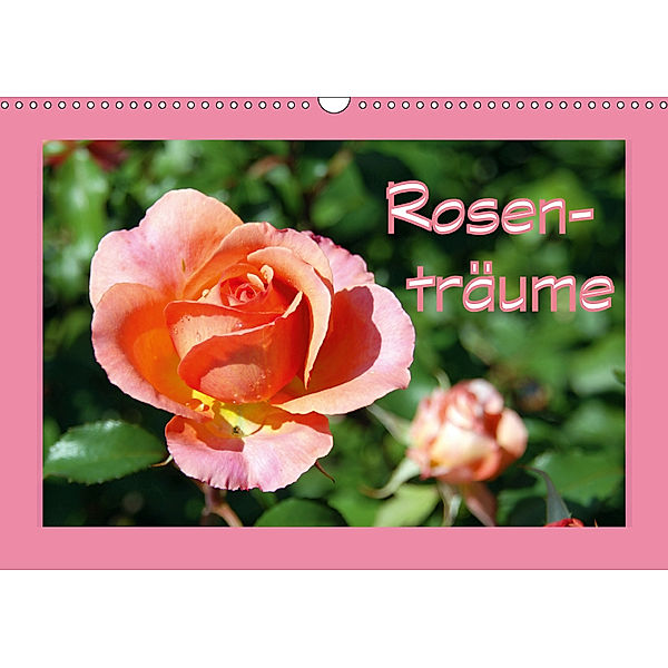 ROSENTRÄUME (Wandkalender 2019 DIN A3 quer), GUGIGEI