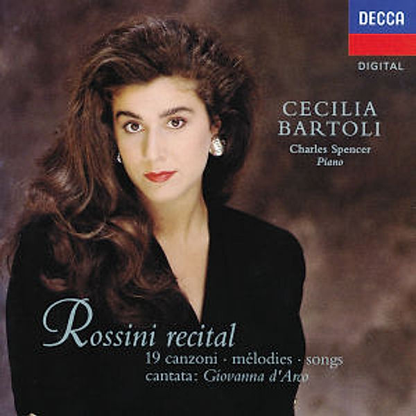 Rossini: Giovanna d'Arco, 19 songs, Cecilia Bartoli, Charles Spencer