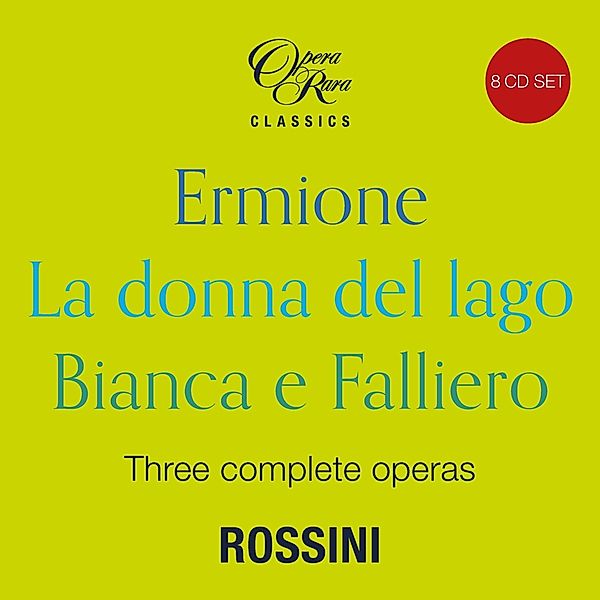 Rossini: Three Complete Operas, Jennifer Larmore, Gregory Kunde, I. D'arcangelo