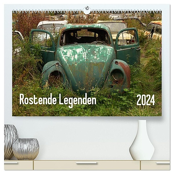 Rostende Legenden (hochwertiger Premium Wandkalender 2024 DIN A2 quer), Kunstdruck in Hochglanz, Martin Bittner