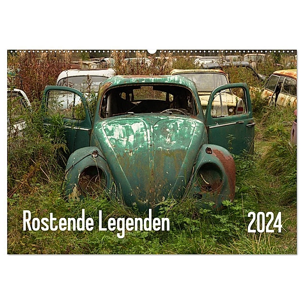 Rostende Legenden (Wandkalender 2024 DIN A2 quer), CALVENDO Monatskalender, Martin Bittner