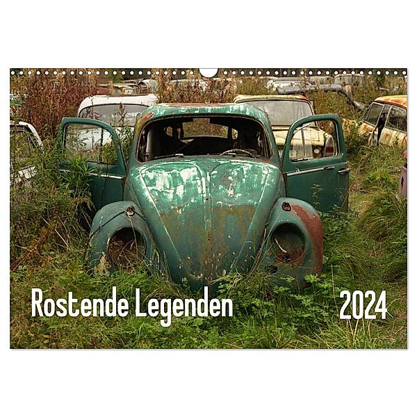 Rostende Legenden (Wandkalender 2024 DIN A3 quer), CALVENDO Monatskalender, Martin Bittner